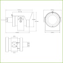 Tubular IP H265 2M DN SMART WDR Starlight PoE IP68 IK10 Anti-Corrosión