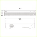 NVR 32ch 320Mbps 4K H265 2xHDMI 4HDD E/S