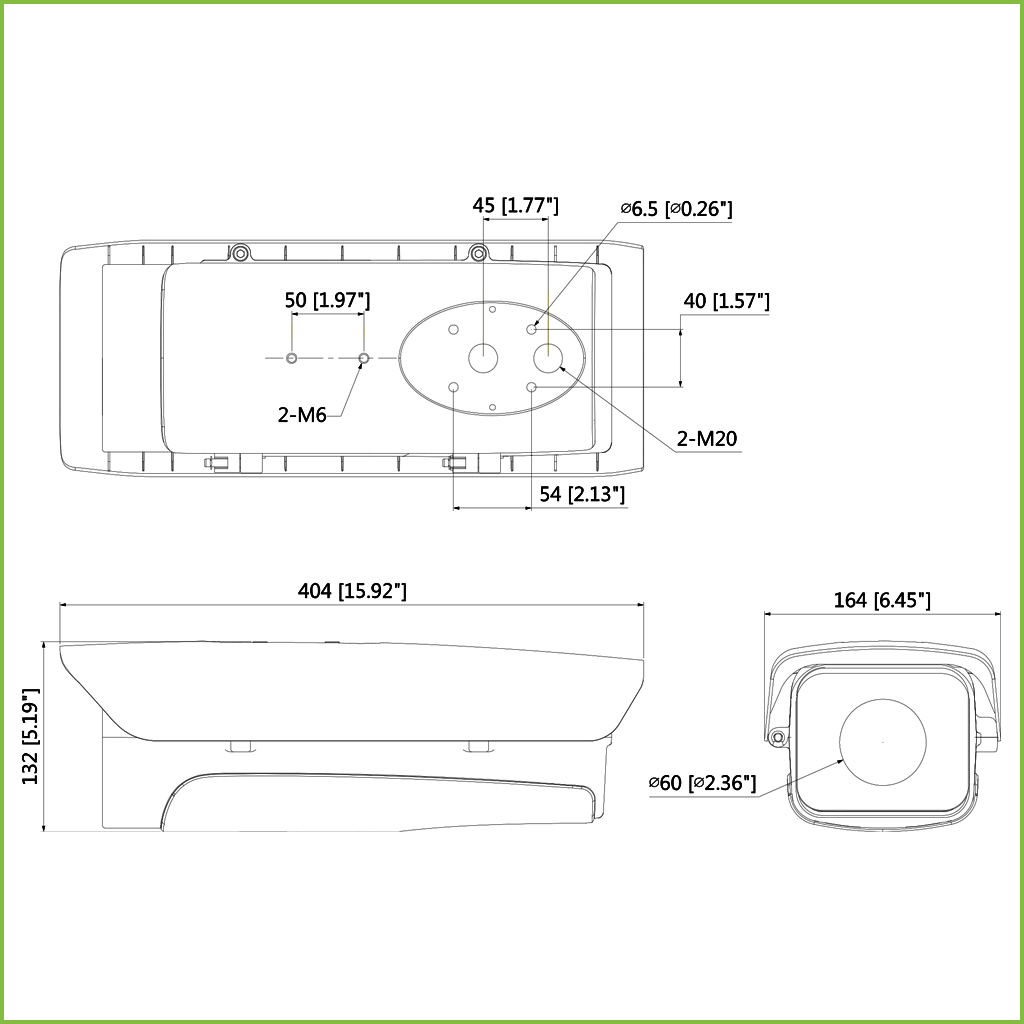 Carcasa exterior en aluminio IP67 calefactor ventilador 24Vac