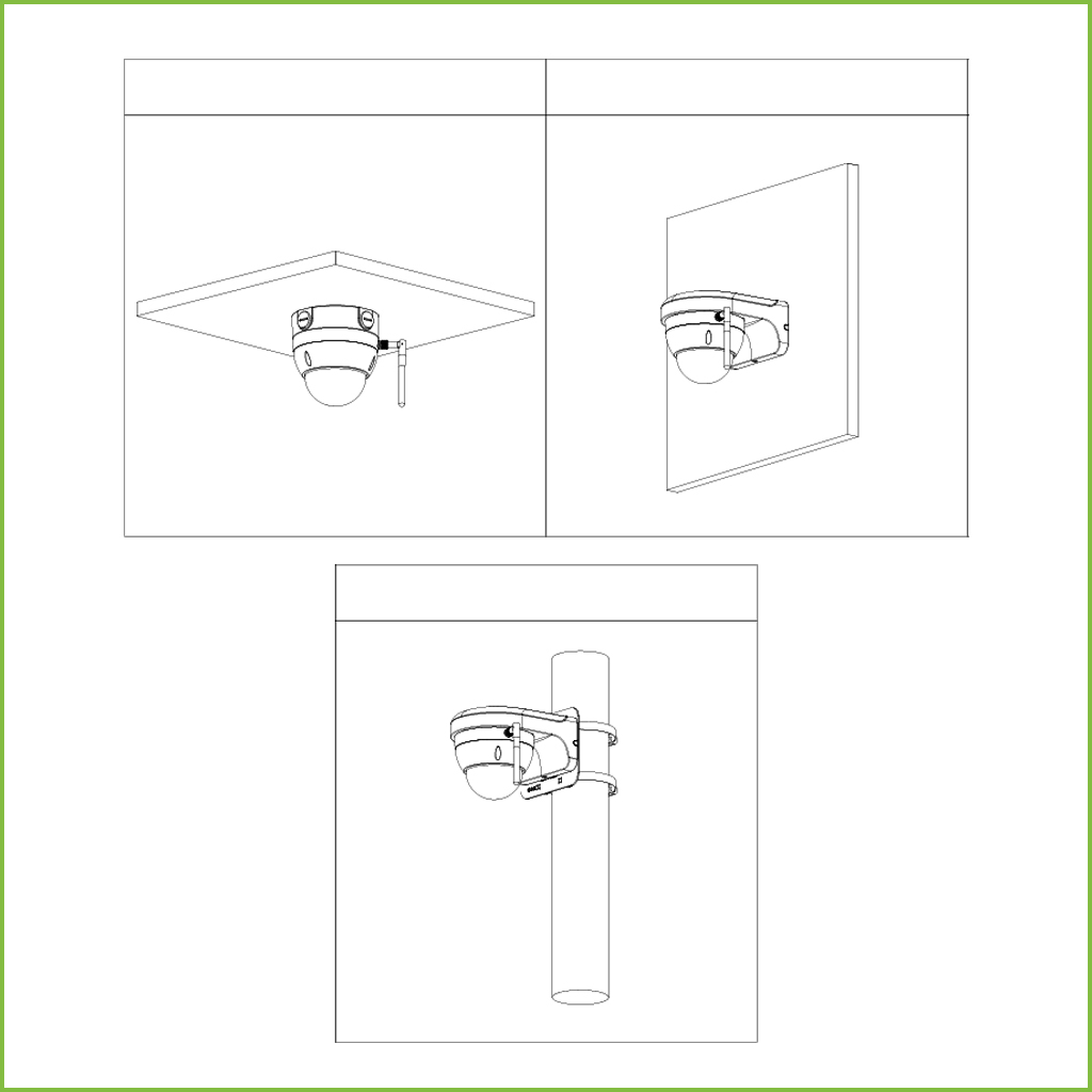 Domo IP H265 4M DN WDR IR30m 2.8mm IK10 IP67 SD WiFi