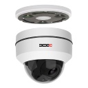 Cámara AHD 4EN1 1080P Domo PTZ de lente varifocal 2.8-12mm x4 IR10M IP66 IK10