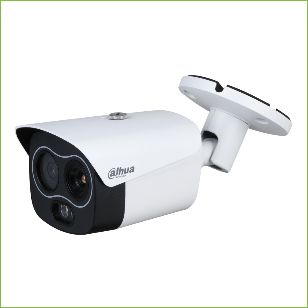 Cámara Térmica IP DUAL 256*192 10mm + 4M 12mm IP67 12V PoE