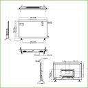 Monitor 32&quot; Dahua para Seguridad 24/7 VGA/HDMI/USB Multimedia 16:9 1080P