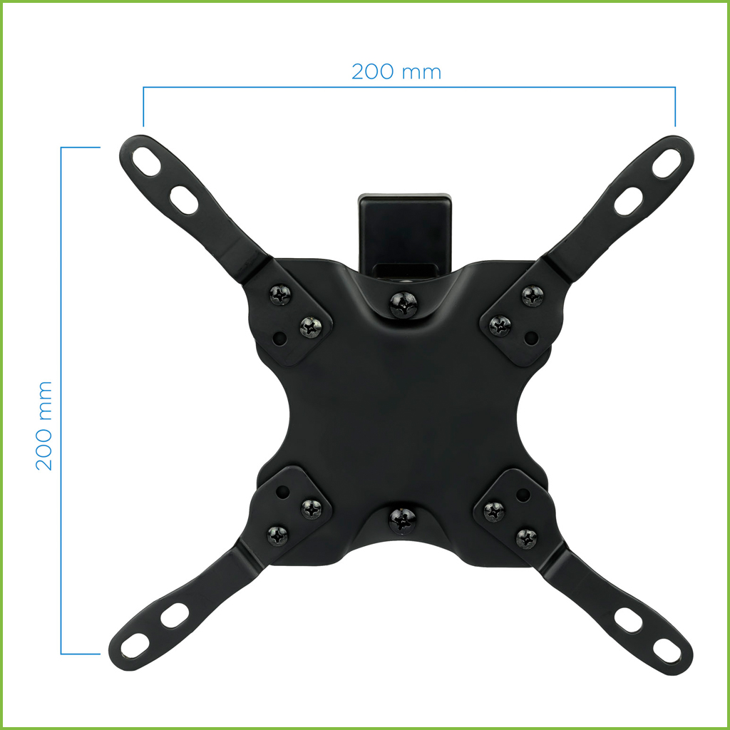 Soporte Pared Monitores 13&quot;- 42&quot; hasta 20Kg Inclinación +5°/-12°