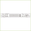 NVR 16ch 320Mbps 4K H265 HDMI 16PoE (8PoE + 8ePoE/EoC) 2HDD E/S