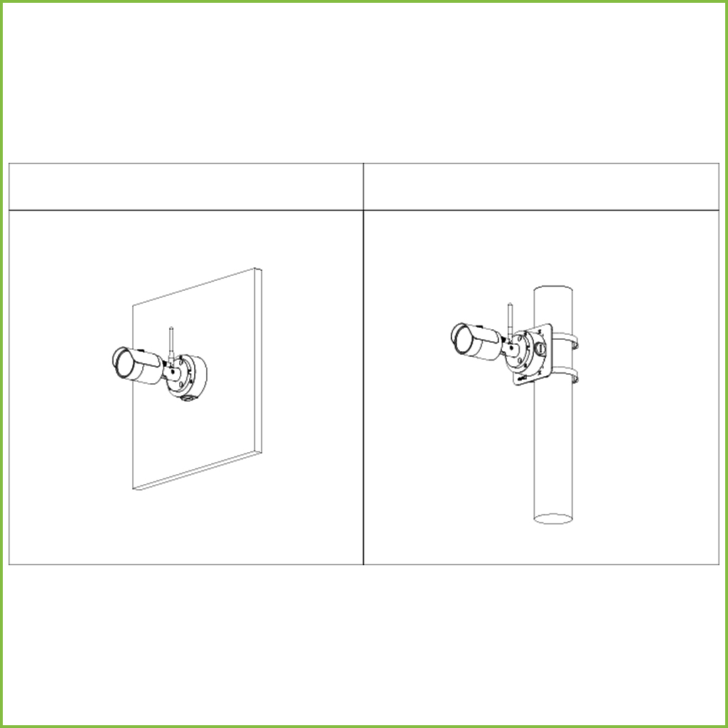 Tubular IP H265 2M DN dWDR 3DNR IR30m 3.6mm IP67 WiFi