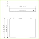 NVR 8ch 200Mbps H265 HDMI 8PoE 2HDD AI