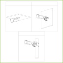 Tubular IP TiOC H265 2M WDR IVS SMD Iluminación 40m 3.6mm IP67 PoE MIC AUDIO E/S AI