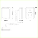 Radar de seguridad de 120m