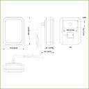 Radar de seguridad de 120m