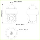 Domo PTZ IP AI 2M DN WDR Starlight IVS IR250m 45X IP67 IK10 PoE+ AUDIO E/S