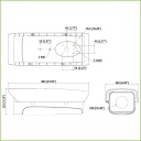 Carcasa exterior en aluminio IP66 calefactor ventilador IR100m 24Vac PoE+