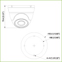 Domo HDCVI 4EN1 2M 1080P DN ICR IR30m 0Lux 2.8mm IP67