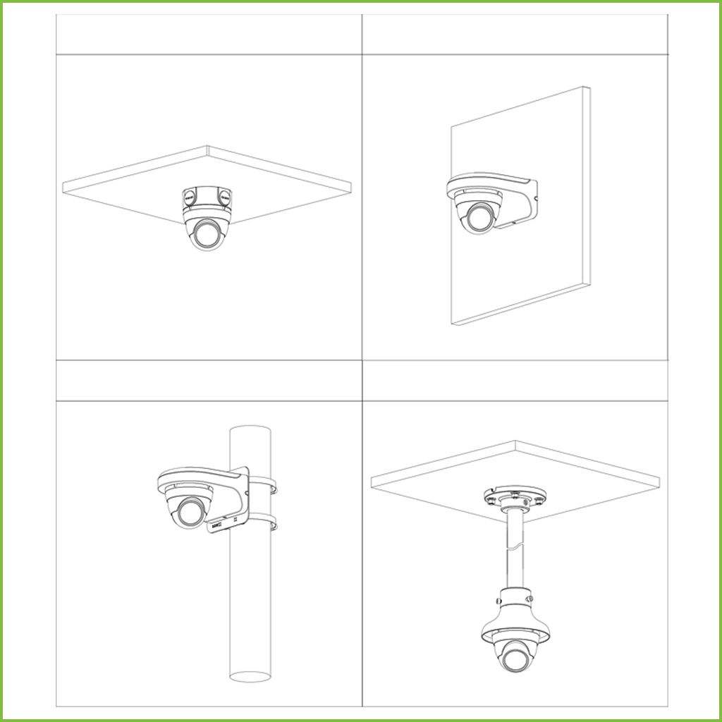 Domo HDCVI 4EN1 2M 1080P DN ICR IR30m 0Lux 2.8mm IP67