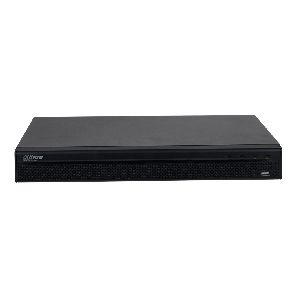 NVR 32ch 160Mbps 4K H265 HDMI 16PoE 2HDD E/S