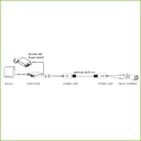 Kit Conversor UTP 4MP Vídeo+Alimentación para HDCVI/TVI/AHD RJ45 DC24-36V (2 uds)