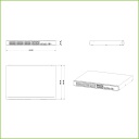 Switch 24 puertos fibra Gigabit + 8Ethernet Gigabit + 4SFP Gigabit + 1puerto consola Manejable Layer 2