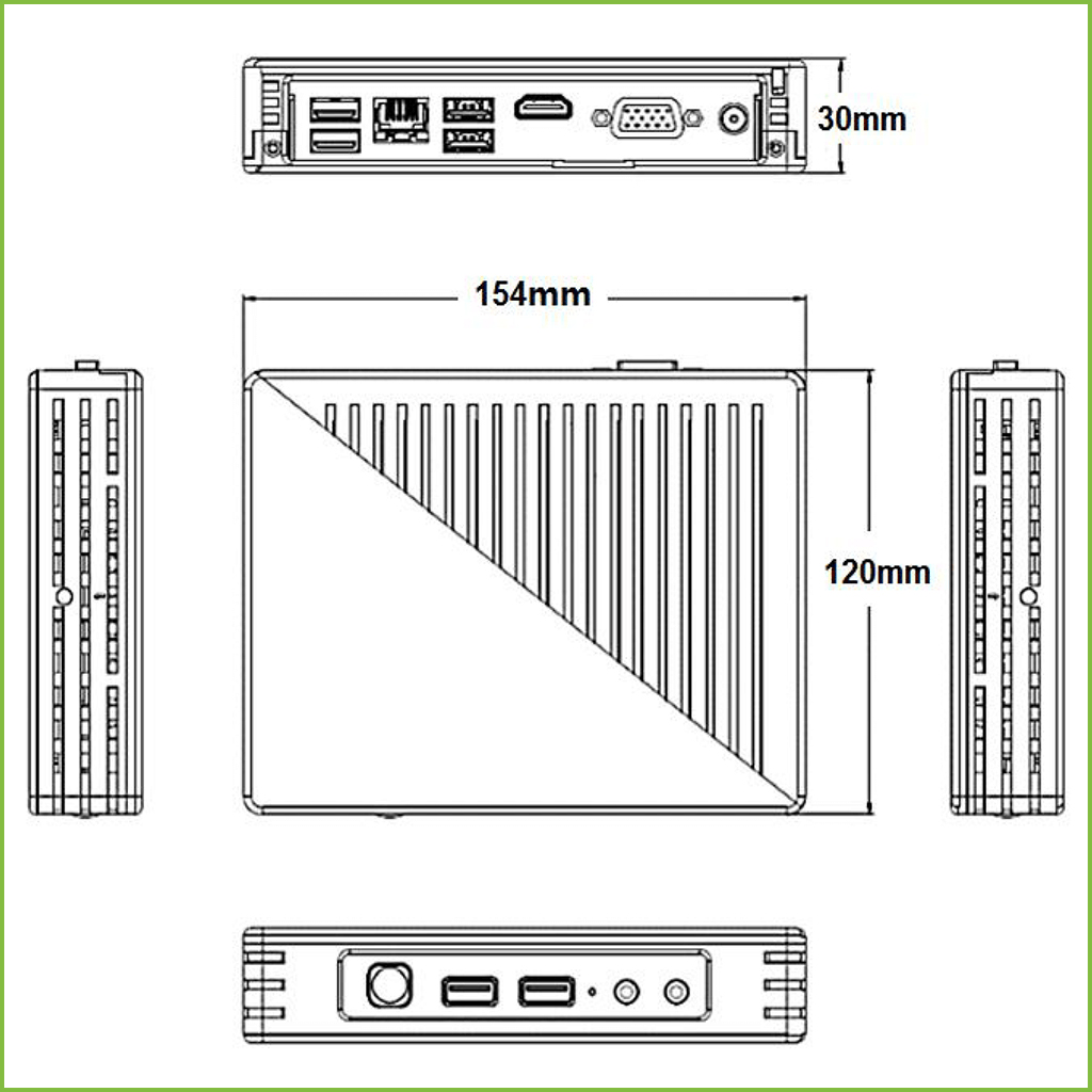 Servidor de Gestión compacto Ossia CMS Provision con 256 canales no ampliables 400Mbps