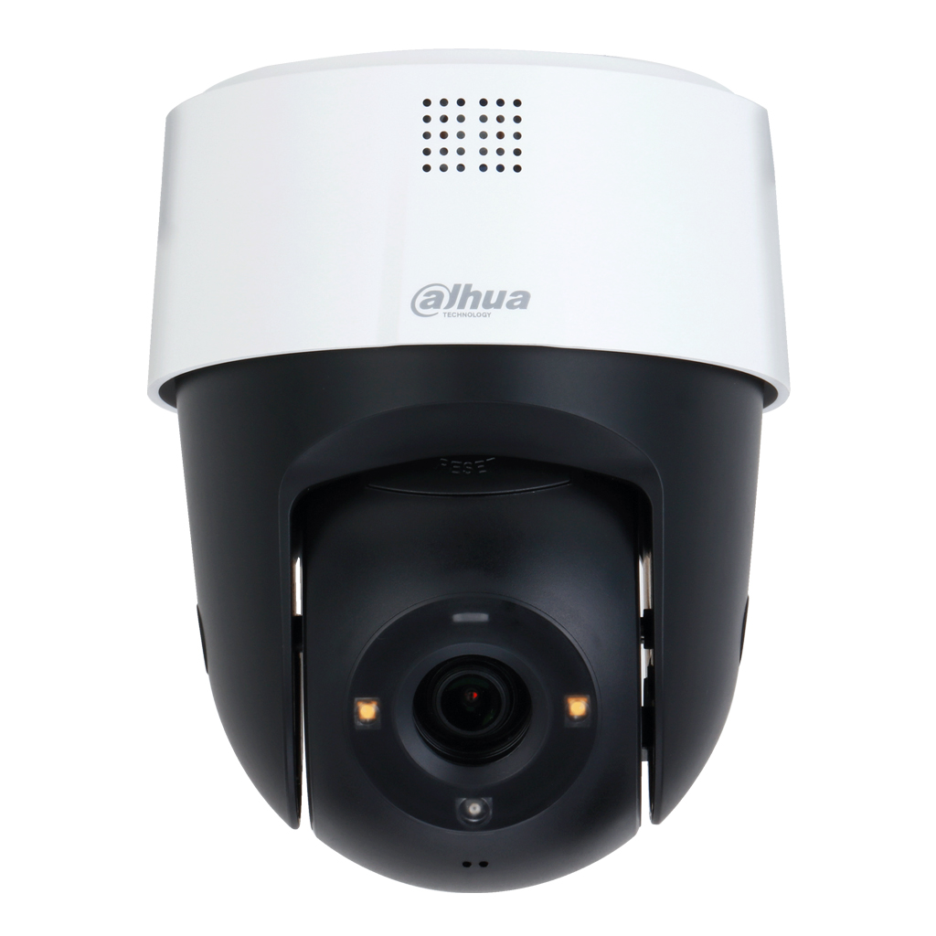 Cámara PT IP 5M H265 FULL COLOR dWDR IVS Iluminación Dual LED30m/IR30m IP66 PoE AUDIO MIC