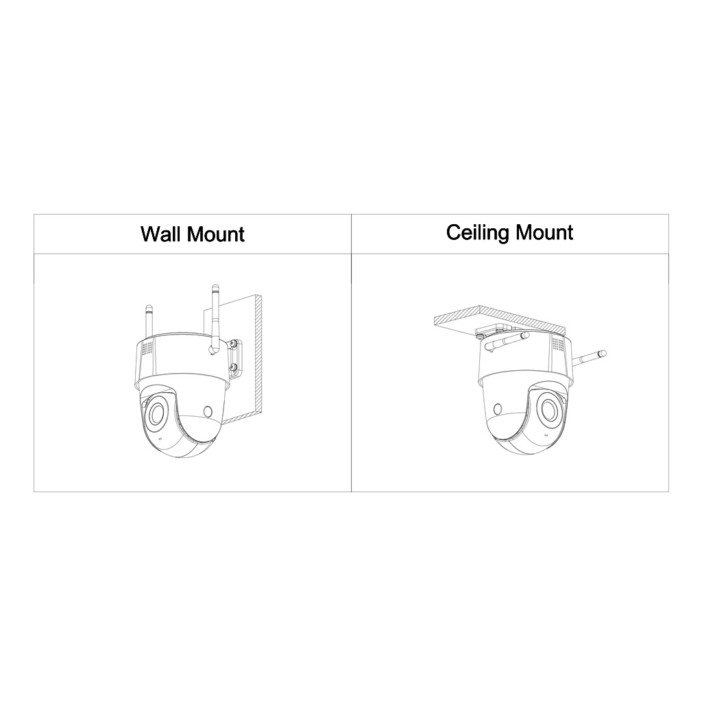 Cámara PTZ IP 5M H265 FULL COLOR dWDR IVS Iluminación Dual LED30m/IR30m IP66 WiFi AUDIO MIC