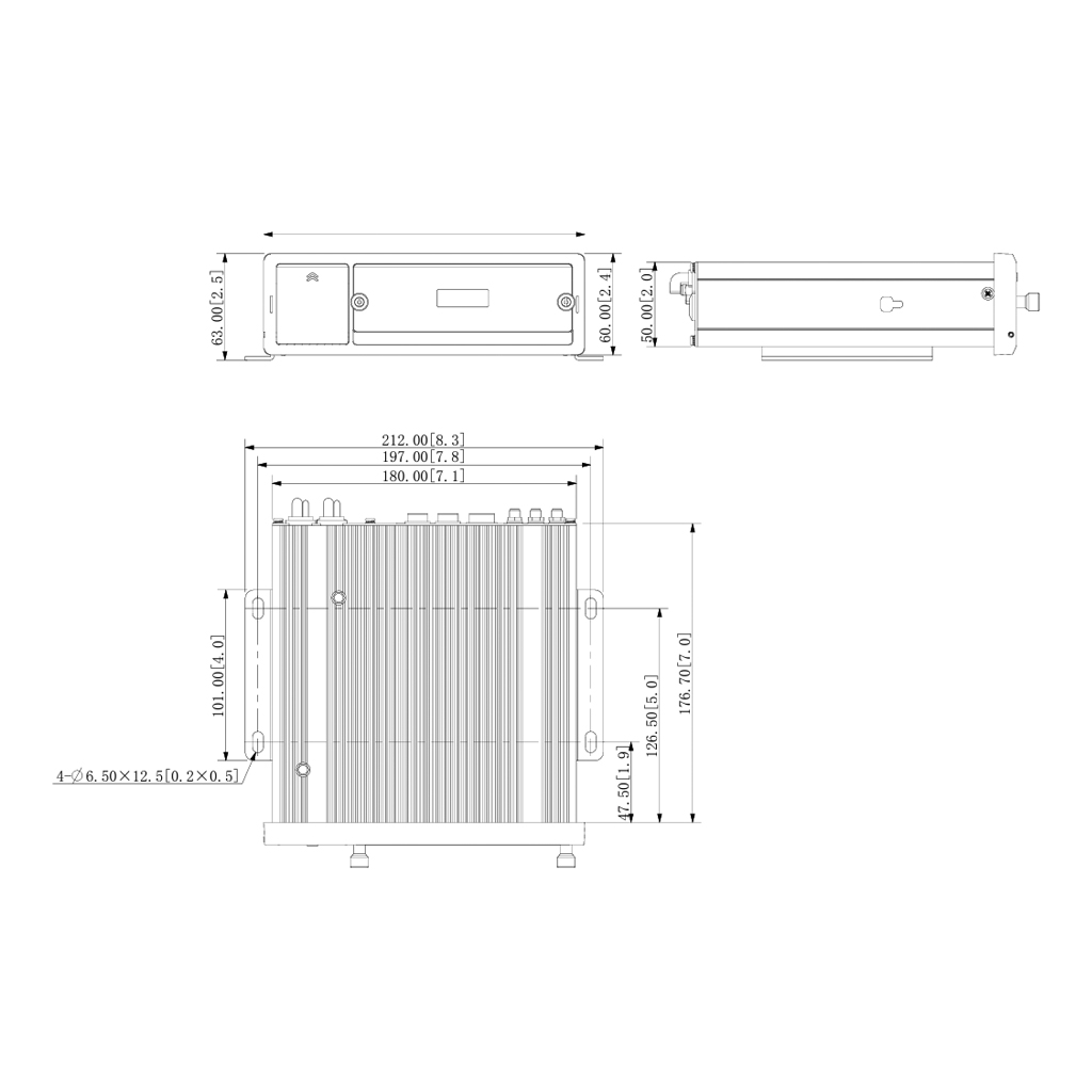 NVR Embarcado 4ch 1080P H265 VGA AVOUTx1 4PoE 1HDD 2.5&quot; 1SD GPS WIFI 4G DC6-36V AI