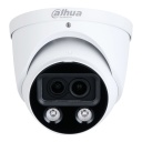 Domo IP H265 4M DUAL-LENS FULL COLOR dWDR Starlight IR50m/2LED 2.8mm IP67 ePoE SD AUDIO MIC E/S AI