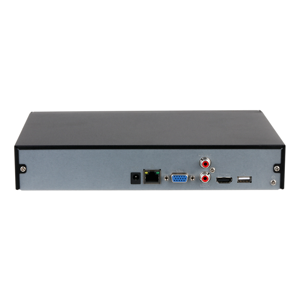 NVR 16ch 144Mbps H265 HDMI 1HDD AI