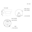 Domo IP H265 8M DN WDR Starlight+ IVS IR40m 2.7-12VFM IK10 IP67 ePoE SD AUDIO E/S AI