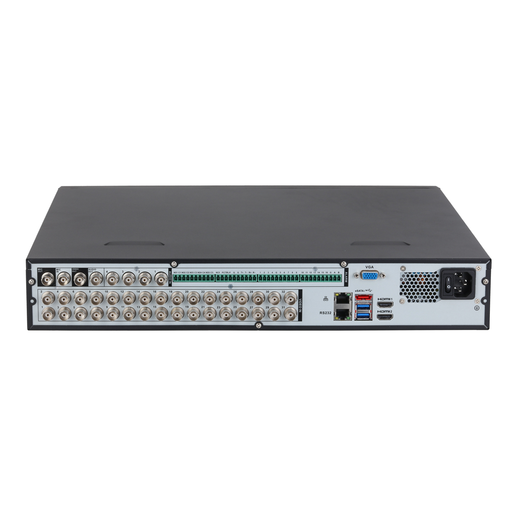 DVR 5EN1 H265 32ch 5M-N@8ips 32IP 8MP 2HDMI 4HDD E/S AI