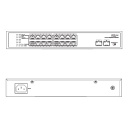 Switch PoE 16 puertos Gigabit + 2 Uplink Gigabit SFP 135W Layer2