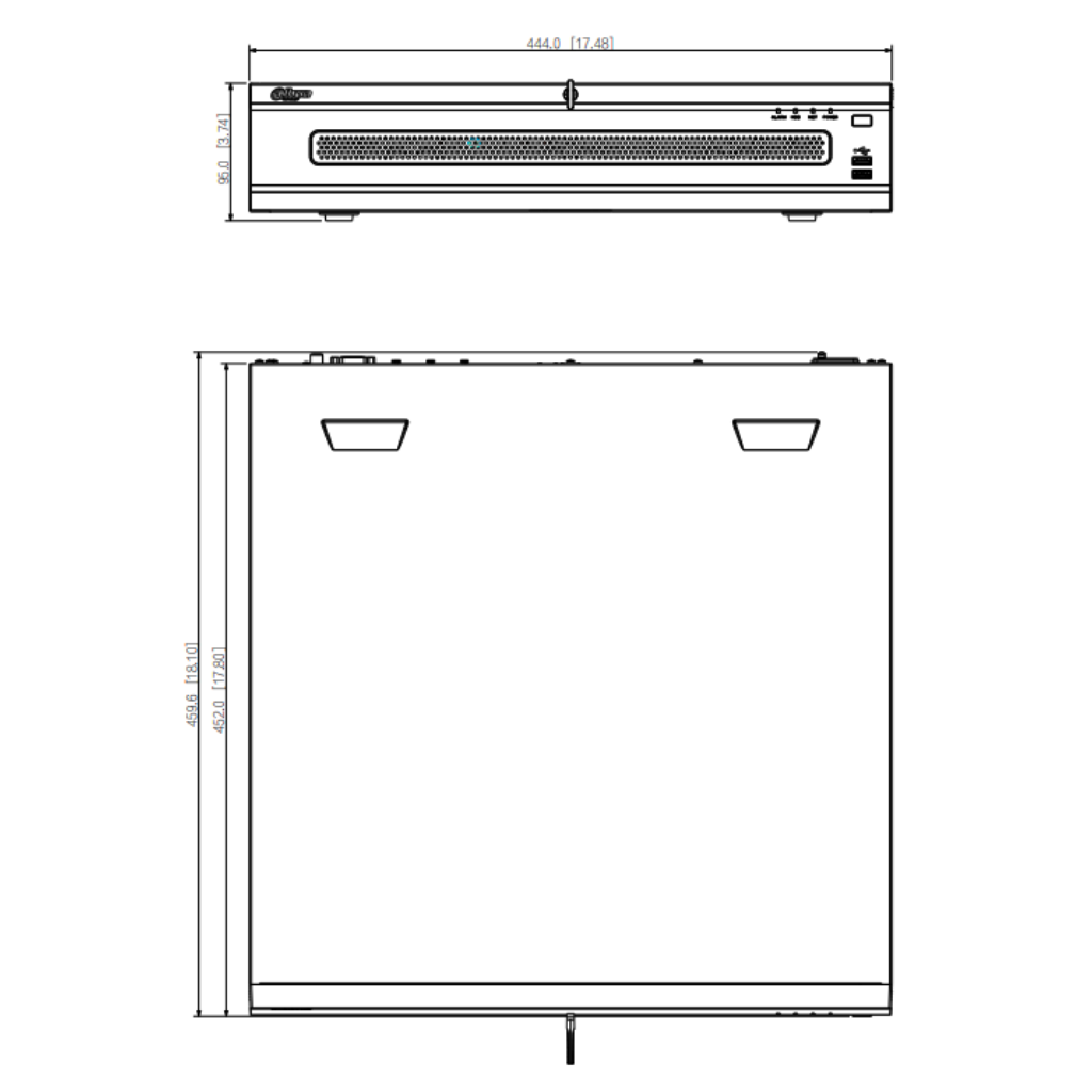 NVR 64ch 1024Mbps 32MP H265 4xHDMI 8HDD E/S RAID 0/1/5/6/10