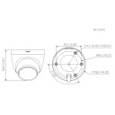 Domo HDCVI 4EN1 5M WDR Starlight IR40m 2.8mm IP67 MIC Quick-to-install