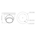 Domo HDCVI 4EN1 4K DN WDR IR60m 2.7-13.5VFM IP67 MIC