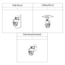 Cámara PT IP 4M H265 FULL COLOR dWDR IR30m 4mm Starlight IP66 PoE AUDIO MIC AI