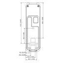Lector Proximidad Mifare RS485 Wiegand IP66 Bluetooth