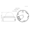 Domo IP H265 12M dWDR Deeplight IR40m 2.7-12VFM IK10 IP67 PoE+ SD AUDIO E/S AI