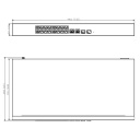 Switch PoE 16 puertos 10/100 + 2 Combo Gigabit RJ45/SFP Uplink 190W Manejable en Cloud Layer2