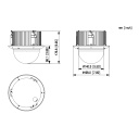 Domo PTZ HDCVI 2M 1080P WDR Starlight 25X 3D IK10 Inserción AUDIO E/S