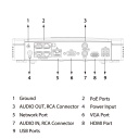 NVR 4ch 80Mbps H265 HDMI 4PoE 1HDD AI