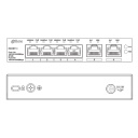 Switch PoE 4 puertos Gigabit + 2RJ45 Uplink Gigabit 60W Manejable en Cloud Layer2