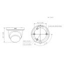 Domo HDCVI 4EN1 5M WDR Starlight IR60m 2.8mm IP67 MIC Quick-to-instal