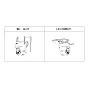 Cámara PT IP 2M H265 FULL COLOR dWDR IVS Iluminación Dual LED30m/IR30m IP66 WiFi AUDIO MIC