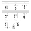 Domo Dual-PTZ IP 4M DN WDR Iluminación Dual LED30m/IR200m 25x IP66 AUDIO E/S AI