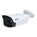 Cámara Híbrida IP Termográfica 400*300 7.5mm + 4M 4mm IP67 12V PoE AUDIO E/S