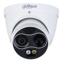 Domo Térmico IP DUAL 256*192 3.5mm + 4M 4mm IP67 12V PoE