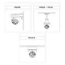 Domo Térmico IP DUAL 256*192 3.5mm + 4M 4mm IP67 12V PoE