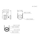 Tubular IP H265 2M FULL COLOR dWDR Iluminación Dual LED30m/IR30m 2.8mm IP67 AUDIO MIC WiFi AI