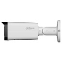 Tubular IP 4M H265 FULL COLOR WDR Iluminación Dual LED60m/IR60m 2.7-13.5mm IP67 PoE AUDIO MIC E/S AI