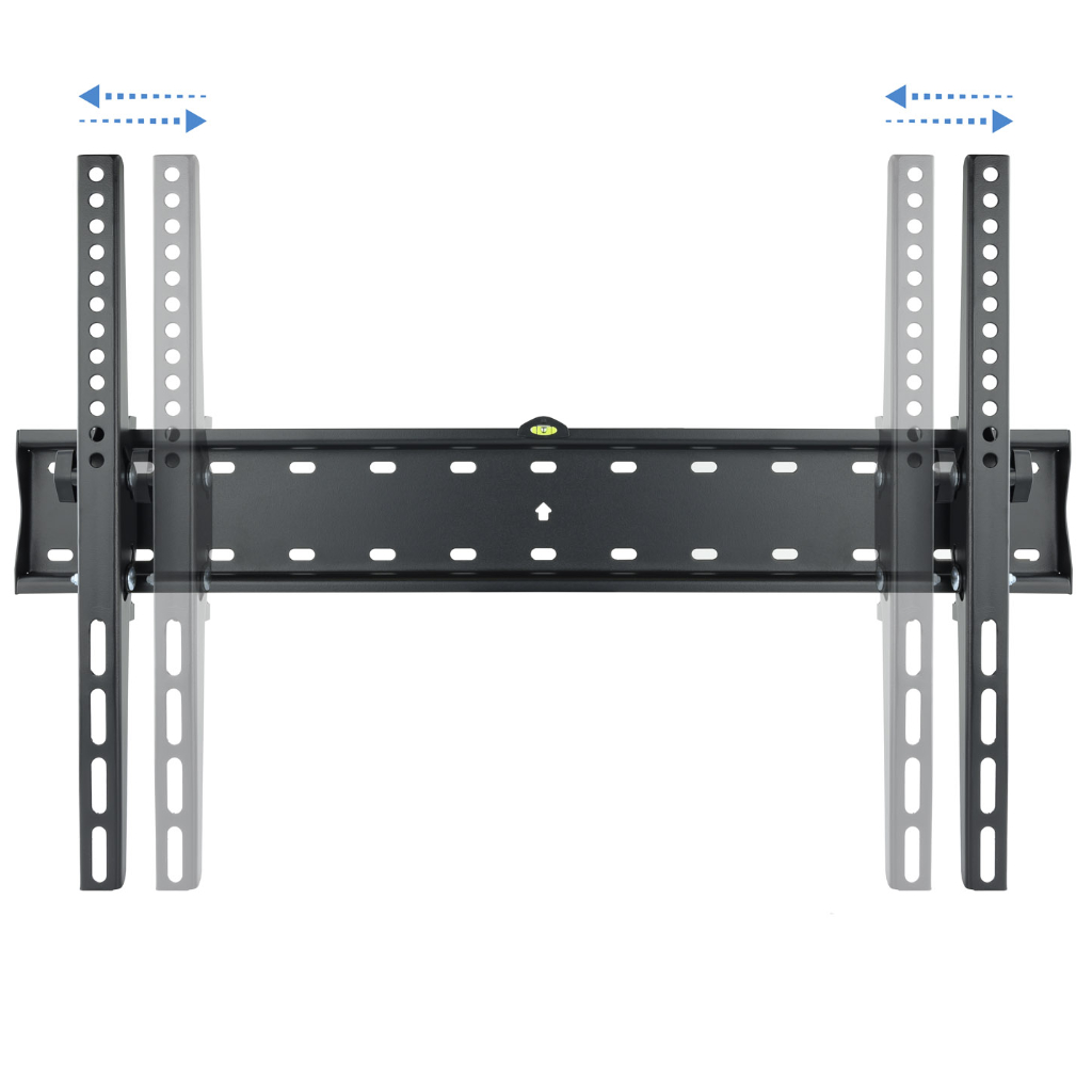Soporte Pared Monitores 37"-70" hasta 40kg. Inclinación +12°/-12°