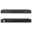 Switch PoE 16 puertos Gigabit + 2 SFP Uplink Gigabit 240W 802.3at Manejable Layer 2